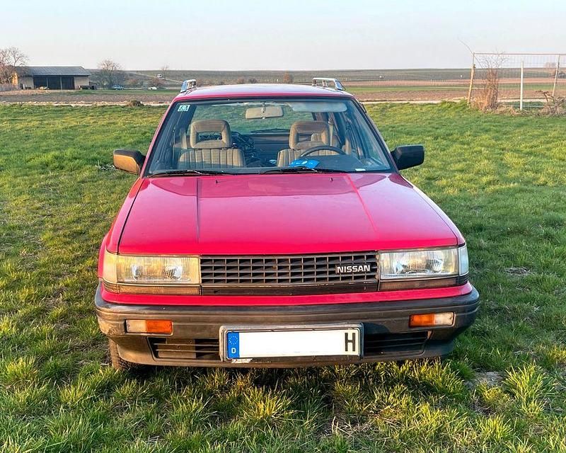 Gebraucht Nissan Bluebird 67 PS (49 kW) 1987 Rot Kombi