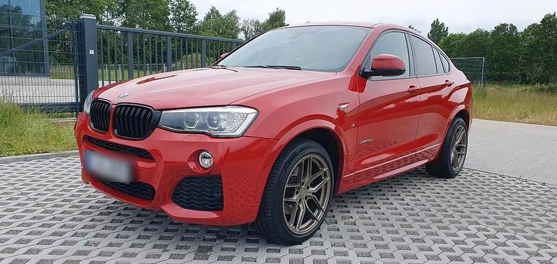 Gebraucht BMW X4 M Sport 258 PS (189 kW) 2015 Rot SUV