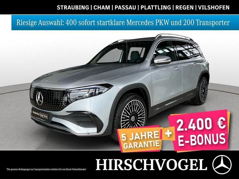 Metalliclack hightechsilber Gebraucht 2024 Mercedes EQB350 AMG line SUV | 40.380 € (Superpreis) - Bild 1/4