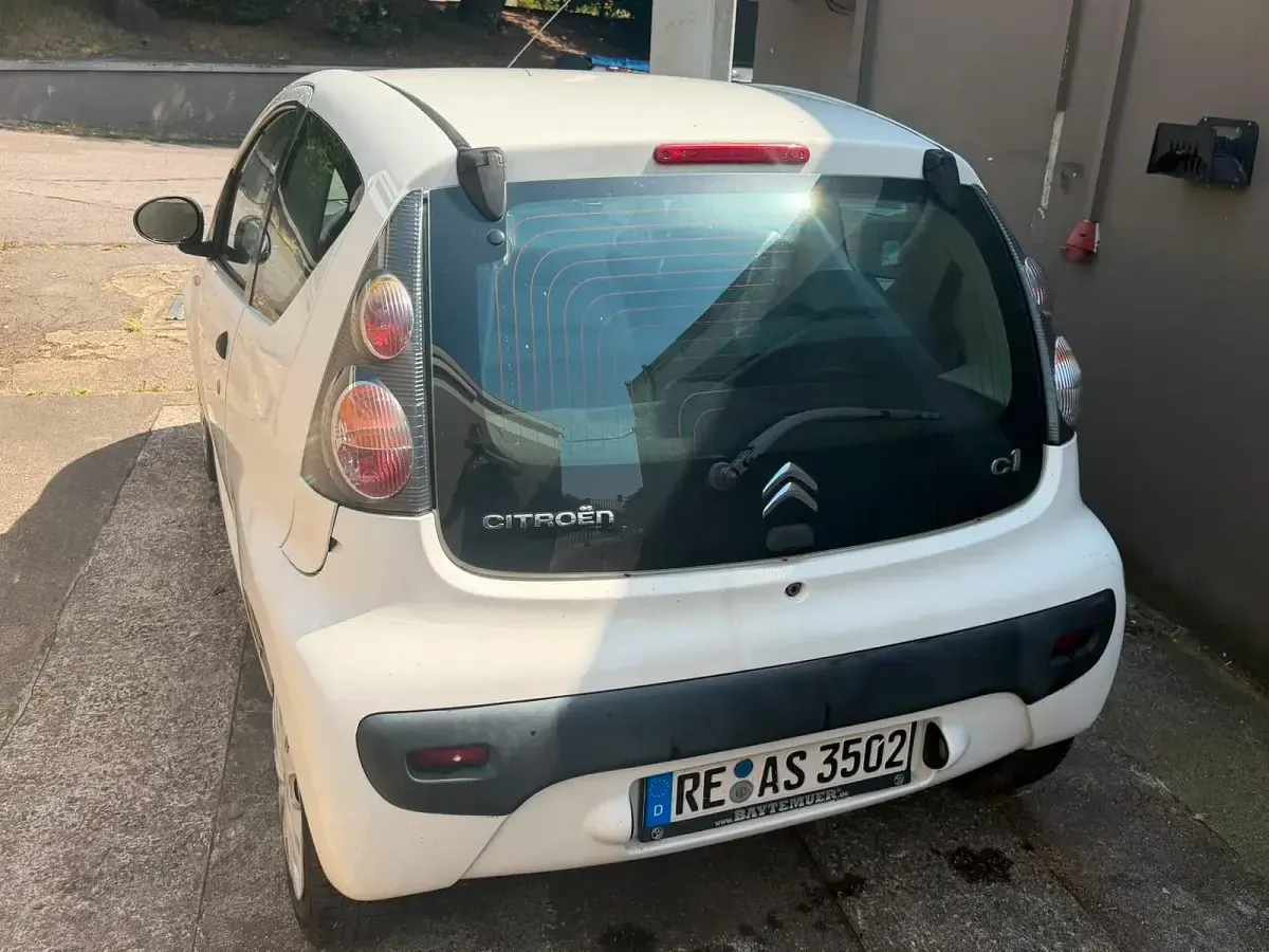 Gebraucht Citroën C1 68 PS (50 kW) 2012 Weiß Kleinwagen