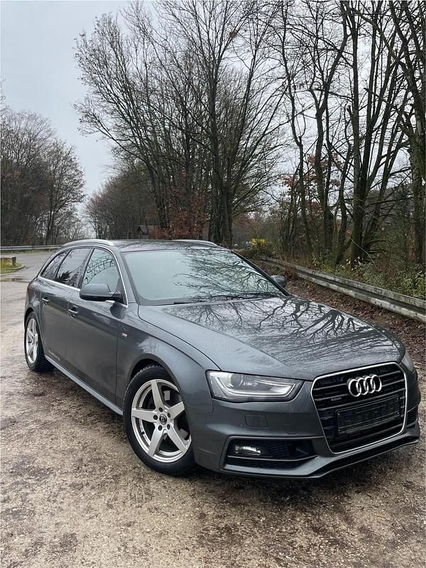 Grau Gebraucht 2014 Audi A4 S-Line Kombi | 10.400 € (Guter Preis) - Bild 1/4
