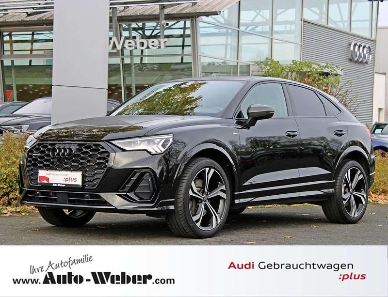 Schwarz Gebraucht 2024 Audi Q3 Sportback S-Line SUV | 52.890 € (Teuer) - Bild 1/4