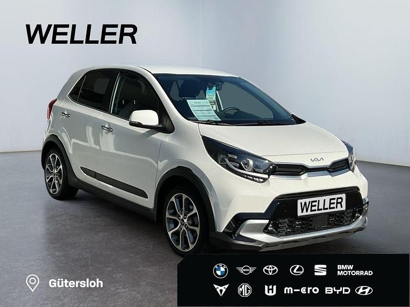 Gebraucht Kia Picanto X-Line 101 PS (74 kW) 2023 Weiß Kleinwagen