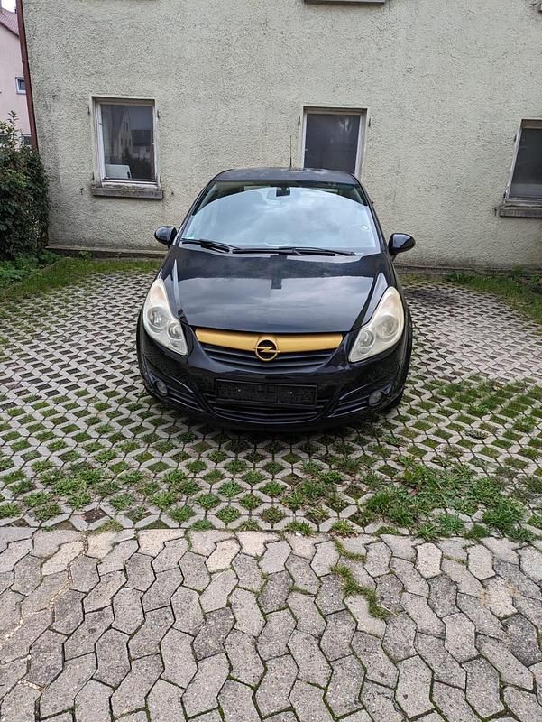 Schwarz Gebraucht 2007 Opel Corsa Kleinwagen | 1.450 € (Superpreis) - Bild 1/4