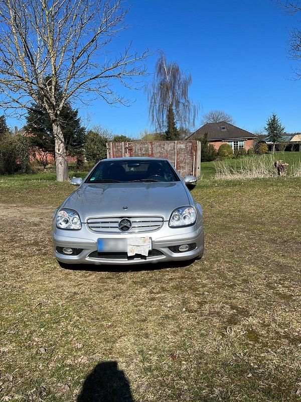 Gebraucht Mercedes SLK200 2003 Silber Cabrio