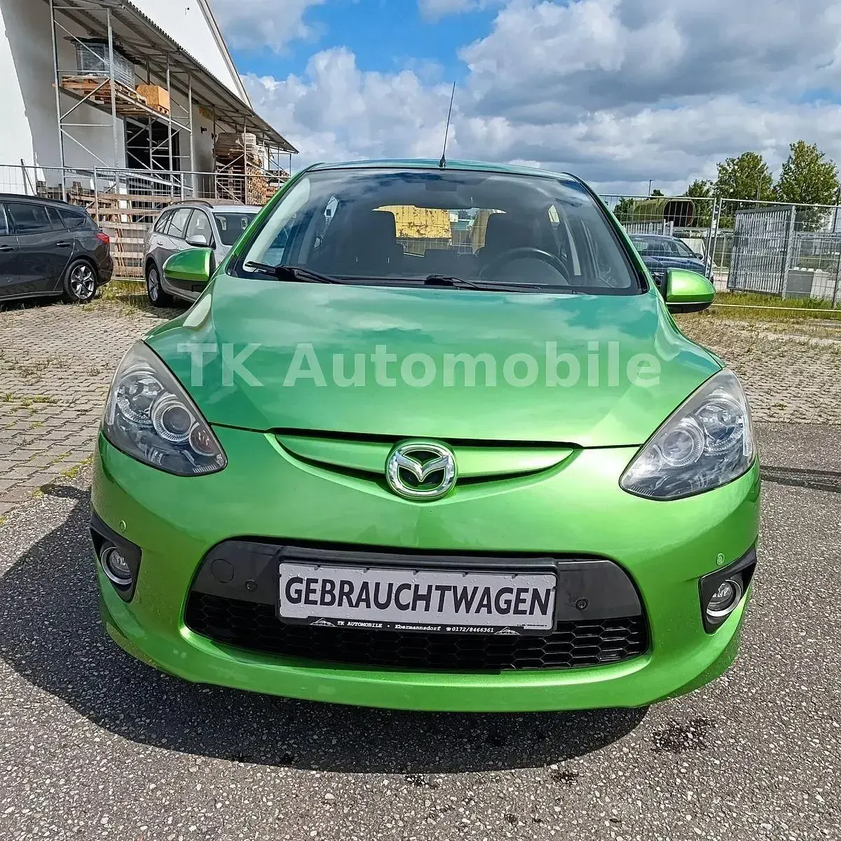 Gebraucht Mazda 2 Dynamic 103 PS (75 kW) 2010 Grün Kleinwagen