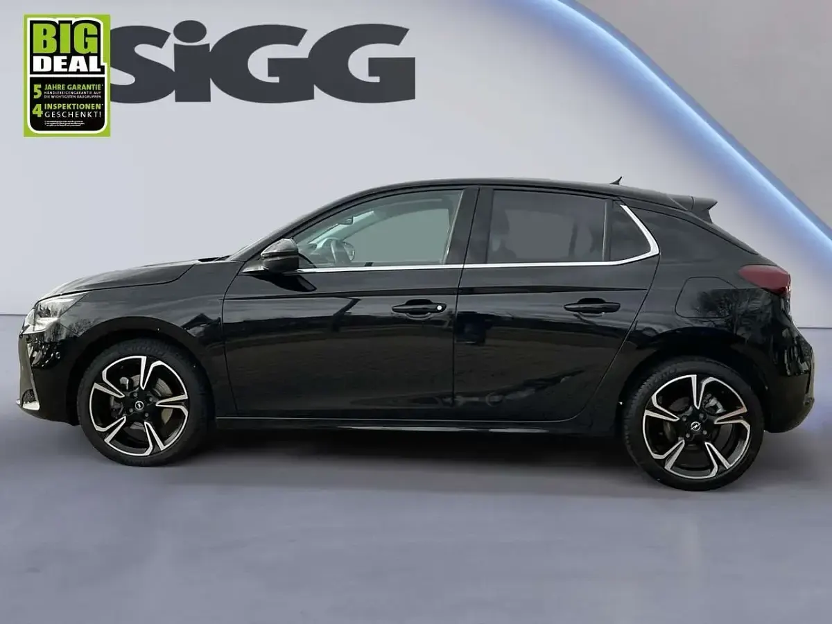 Gebraucht Opel Corsa Elegance 101 PS (74 kW) 2022 Karbon schwarz Kleinwagen