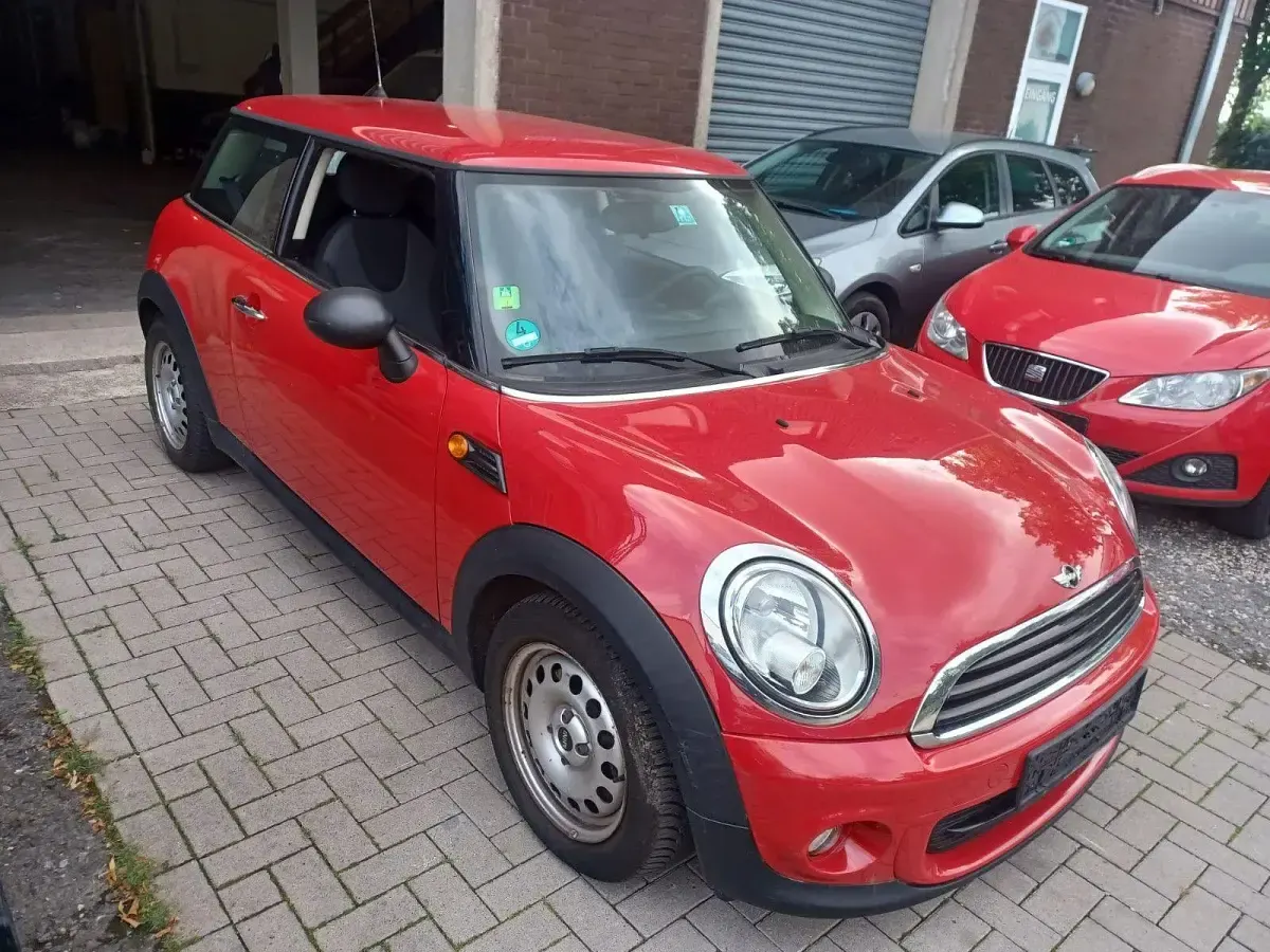 Gebraucht Mini ONE 98 PS (72 kW) 2013 Rot Kleinwagen