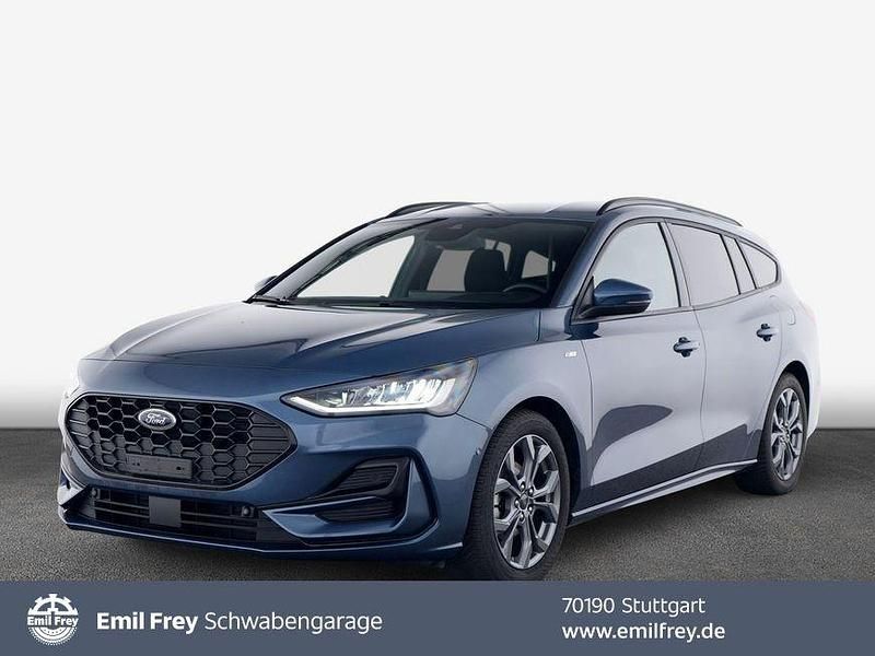 Chrome blue metallic Gebraucht 2023 Ford Focus ST-Line X Kombi | 21.900 € (Guter Preis) - Bild 1/4