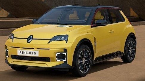 Pop yellow + blackpearlschwarz Gebraucht 2024 Renault R5 Iconic Kleinwagen | 31.079 € (Guter Preis) - Bild 1/4