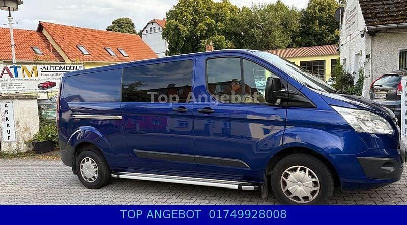 Blau Gebraucht 2016 Ford Transit Custom Trend Van | 17.499 € (Fairer Preis) - Bild 1/4