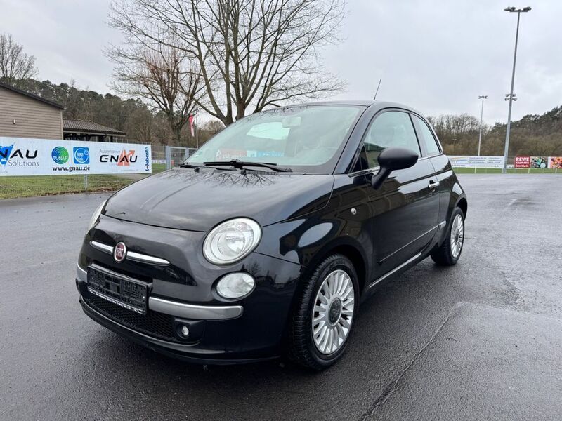 Schwarz Gebraucht 2007 Fiat 500 Lounge Kleinwagen | 3.700 € - Bild 1/4