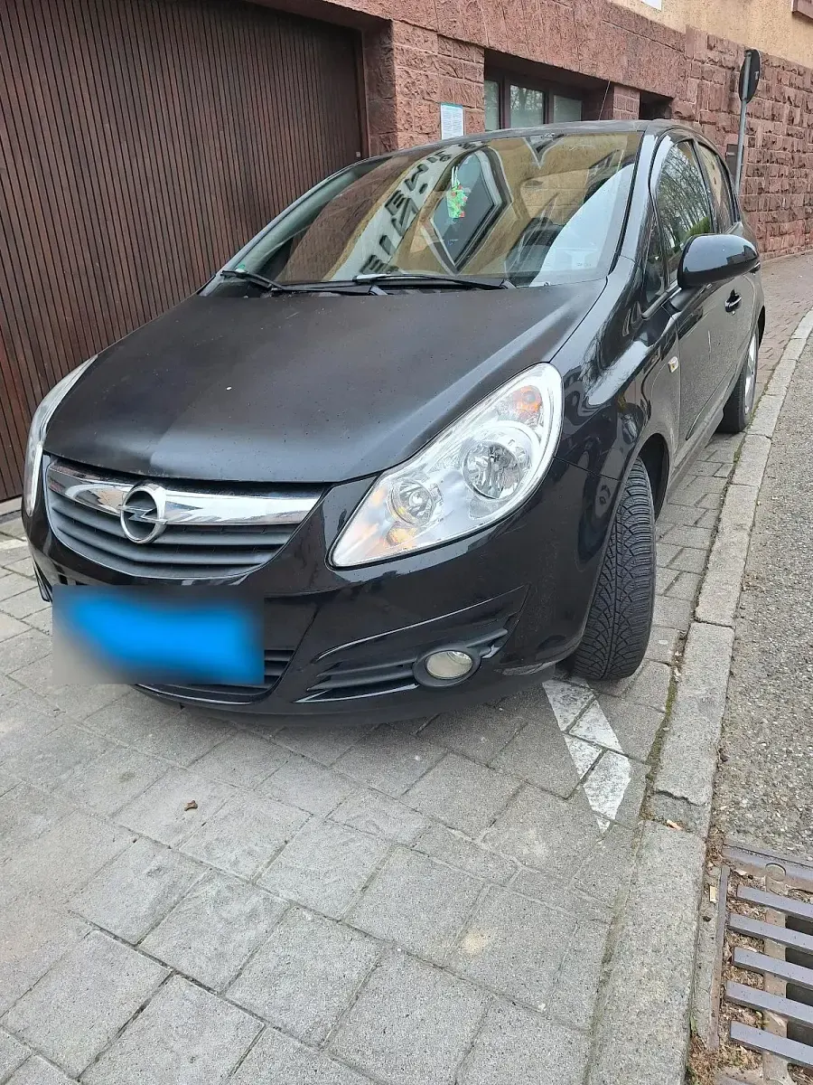Gebraucht Opel Corsa 80 PS (58 kW) 2007 Schwarz Kleinwagen