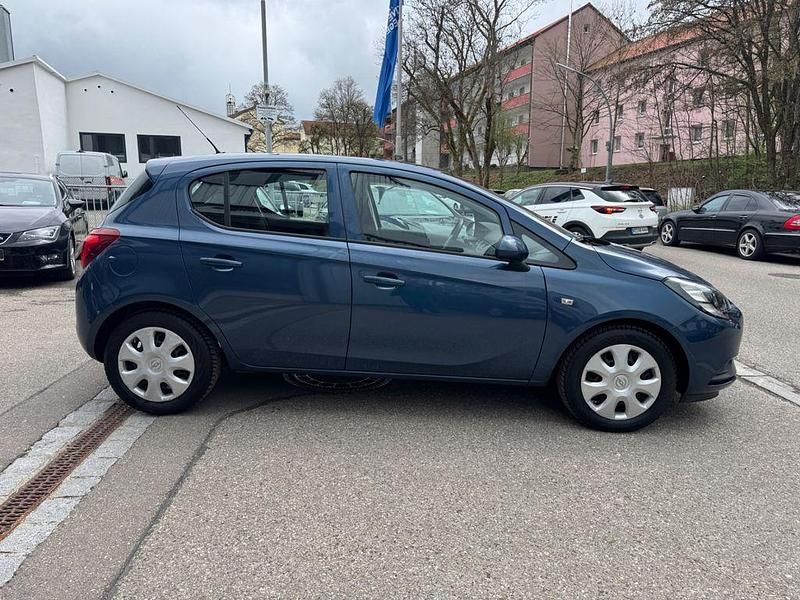 Gebraucht Opel Corsa Edition 90 PS (66 kW) 2015 Blau Kleinwagen