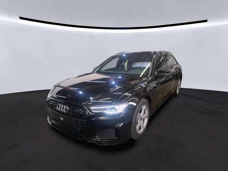 Mythosschwarz metallic Gebraucht 2024 Audi A6 S-Line Kombi | 42.850 € (Superpreis) - Bild 1/2