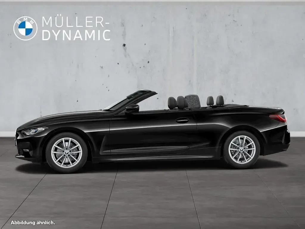 Gebraucht BMW 430 Cabriolet Efficient Dynamics 245 PS (180 kW) 2023 Saphirschwarz Cabrio