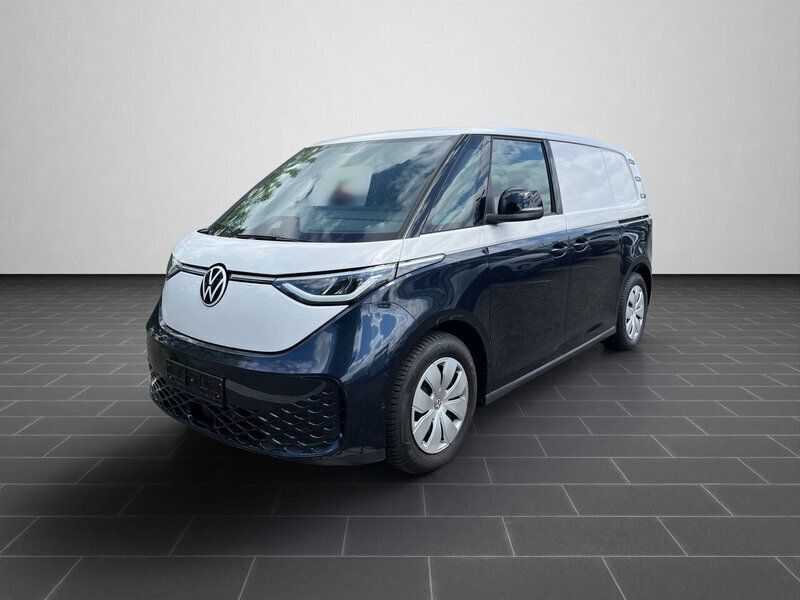 Candyweiß/ starlight blue metallic (metallic) Gebraucht 2025 VW ID. Buzz Van | 49.890 € (Guter Preis) - Bild 1/4