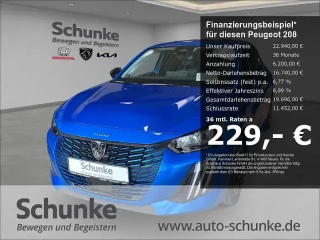 Gebraucht Peugeot 208 Allure 110 PS (80 kW) 2026 Kleinwagen