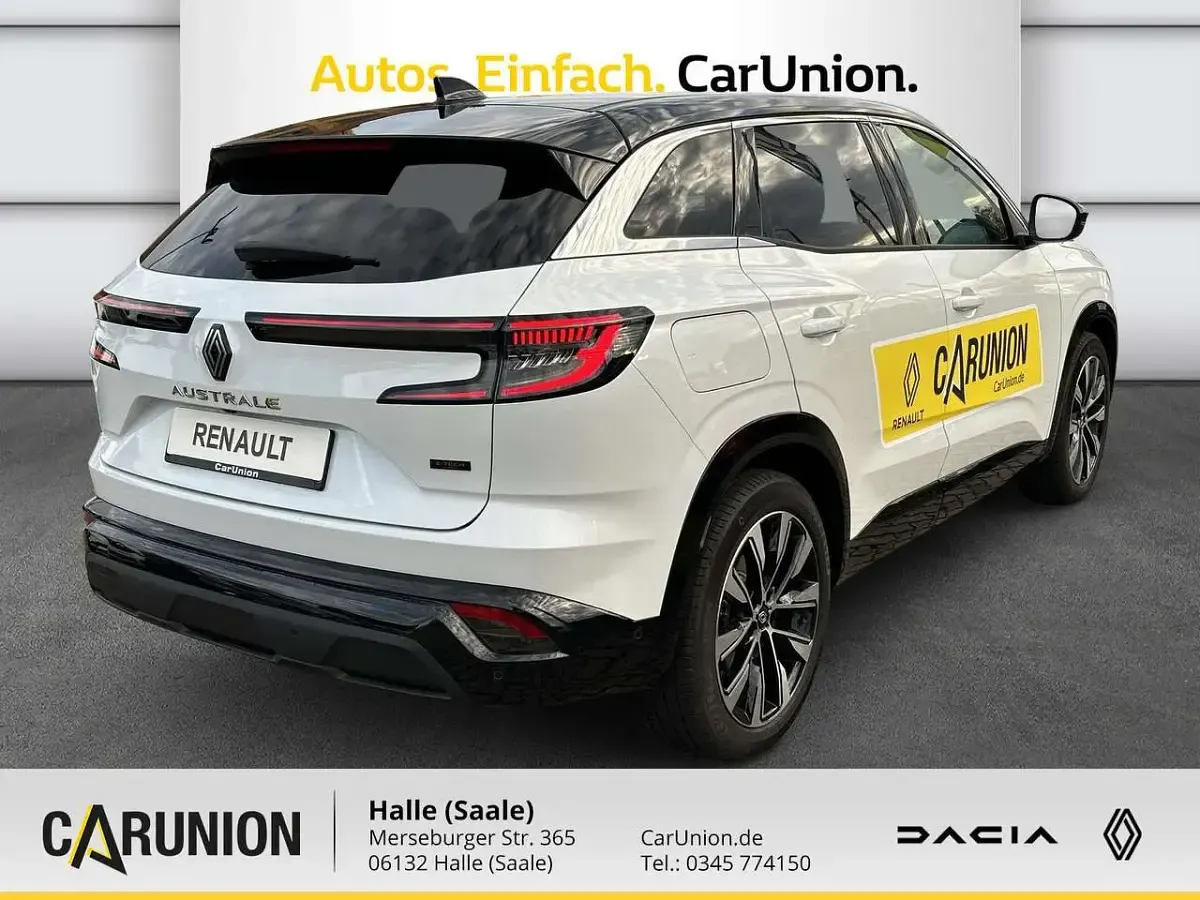 Gebraucht Renault Austral Techno 200 PS (147 kW) 2025 Perlmuttweiß metallic, black SUV