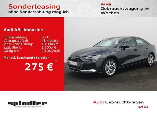 Gebraucht Audi A3 Advanced Plus 150 PS (110 kW) 2025 Mythosschwarz metallic Limousine