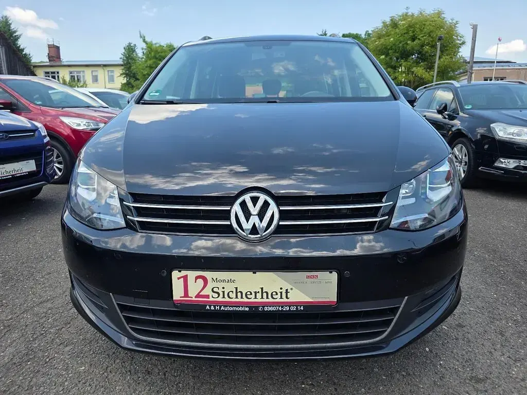 Gebraucht VW Sharan Cup 177 PS (130 kW) 2015 Schwarz Van / Kleinbus