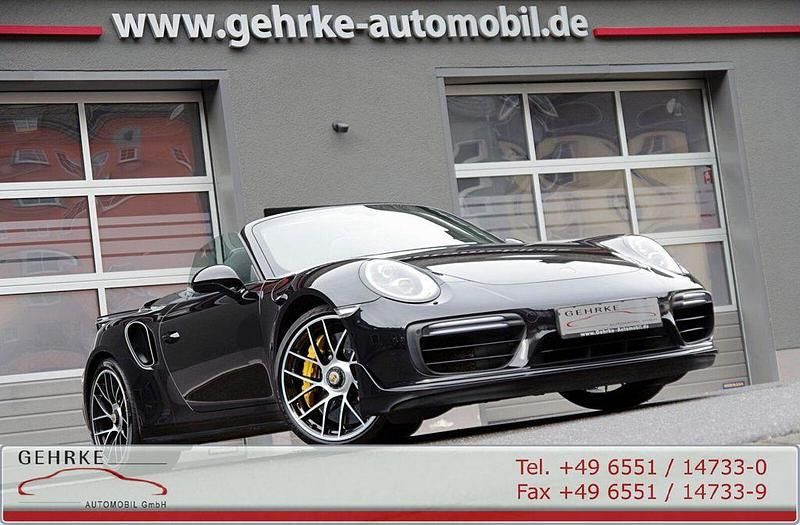 Tiefschwarz (metallic) Gebraucht 2017 Porsche 991 Cabrio | 129.850 € (Teuer) - Bild 1/4