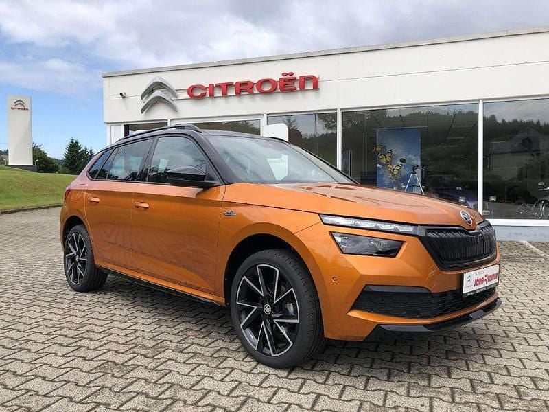 Phoenixorange metallic Gebraucht 2024 Skoda Kamiq Monte Carlo SUV | 25.999 € (Guter Preis) - Bild 1/4