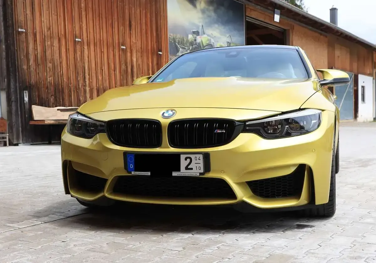 Gebraucht BMW M4 Competition Edition 450 PS (330 kW) 2018 Gelb Coupé