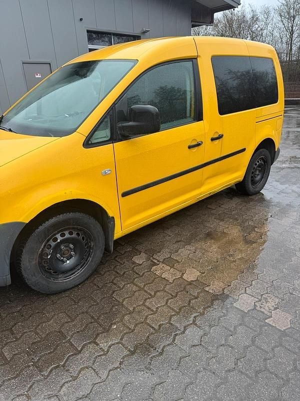 Gebraucht VW Caddy 105 PS (77 kW) 2006 Gelb Van / Kleinbus