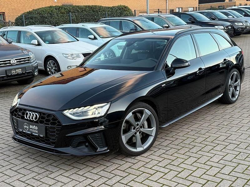 Schwarz Gebraucht 2020 Audi A4 S-Line Kombi | 27.698 € (Fairer Preis) - Bild 1/4