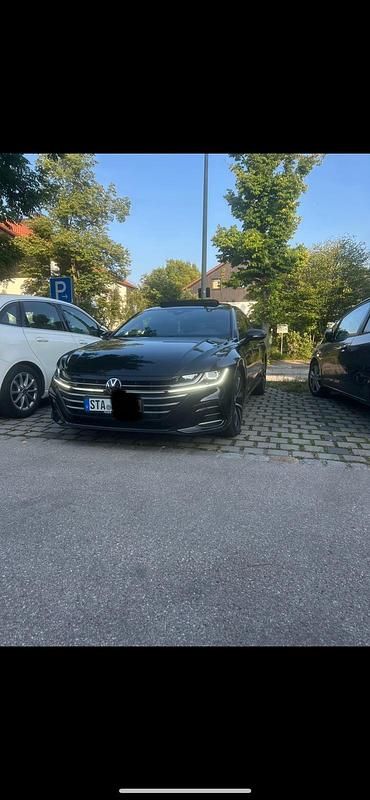 Schwarz Gebraucht 2023 VW Arteon R-line Kombi | 29.999 € (Guter Preis) - Bild 1/4