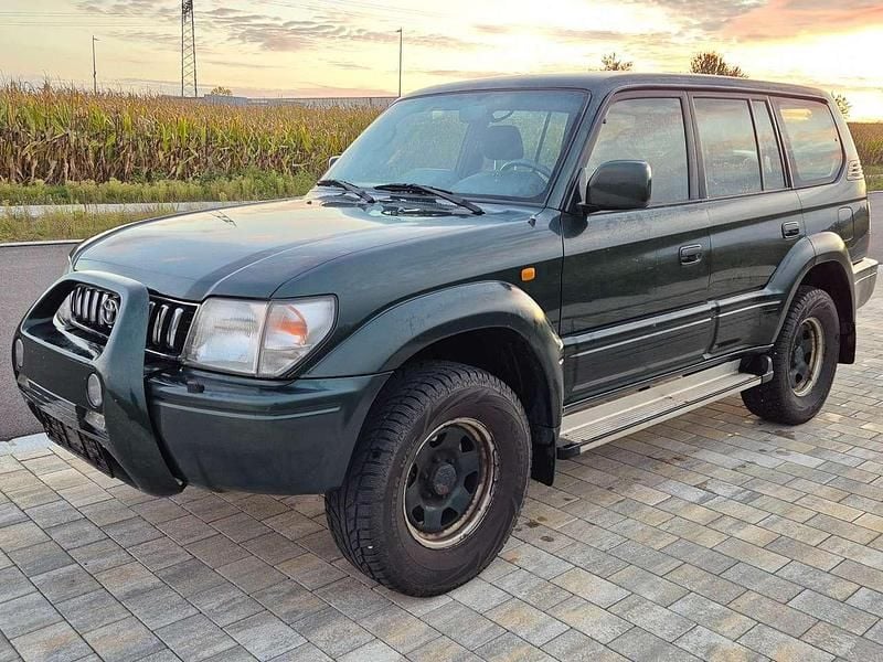 British green mica Gebraucht 1998 Toyota Land Cruiser SUV | 9.900 € (Guter Preis) - Bild 1/4