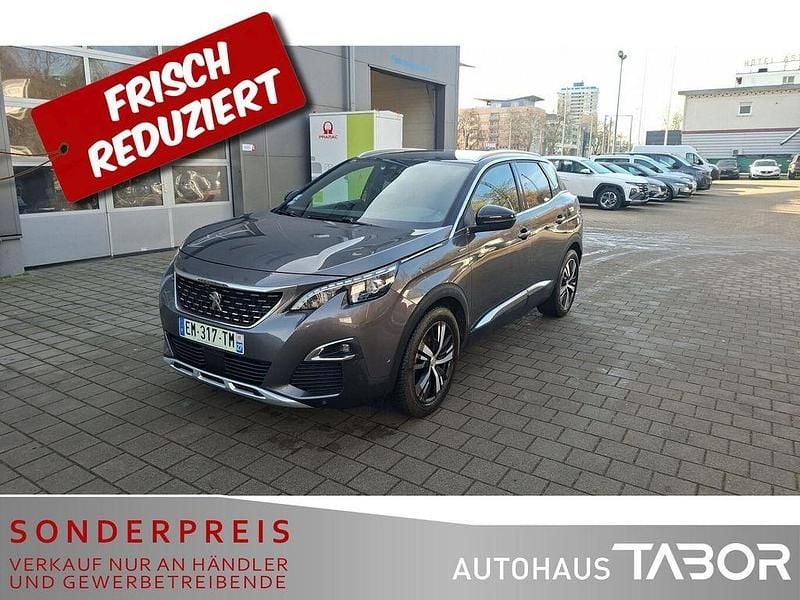 Gebraucht Peugeot 3008 Allure GT-Line 131 PS (96 kW) 2017 Lackierung platiniumgrau/meta SUV