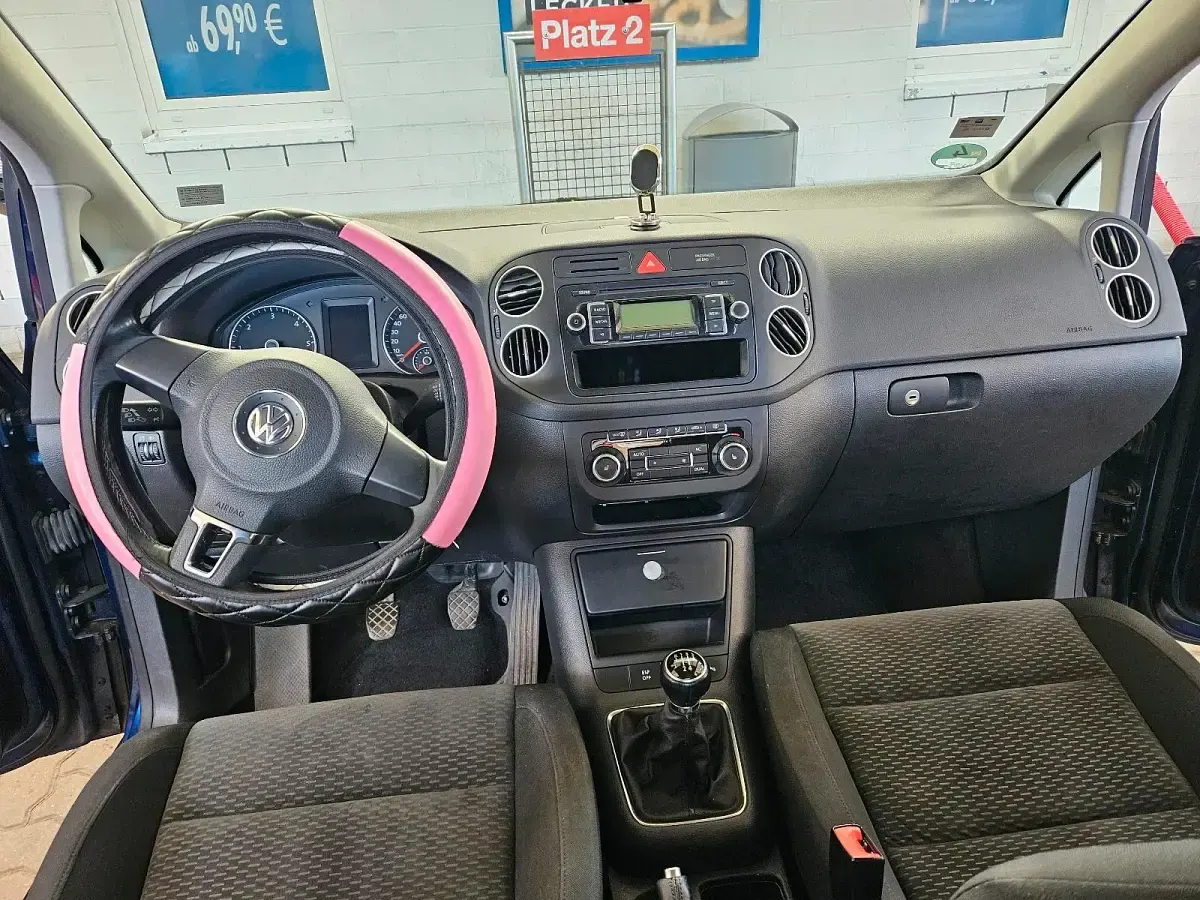 Gebraucht VW Golf Plus Cross 110 PS (80 kW) 2009 Blau Van / Kleinbus