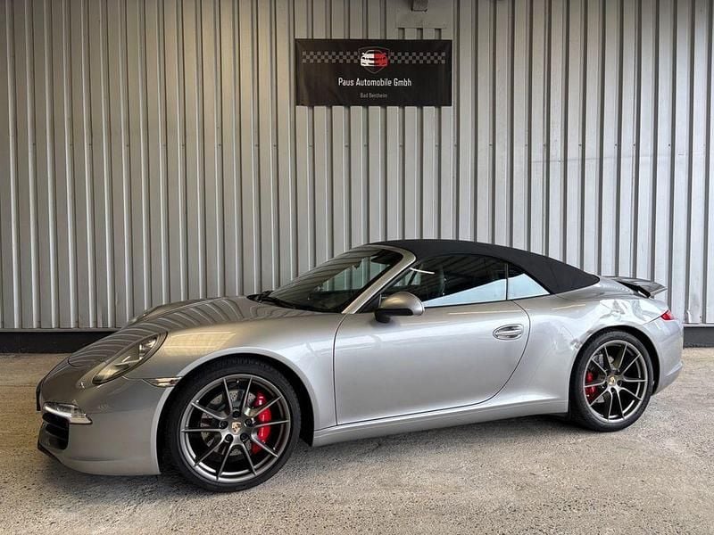 Silber Gebraucht 2012 Porsche 911 Carrera S Cabriolet Chrono Cabrio | 68.900 € (Fairer Preis) - Bild 1/4
