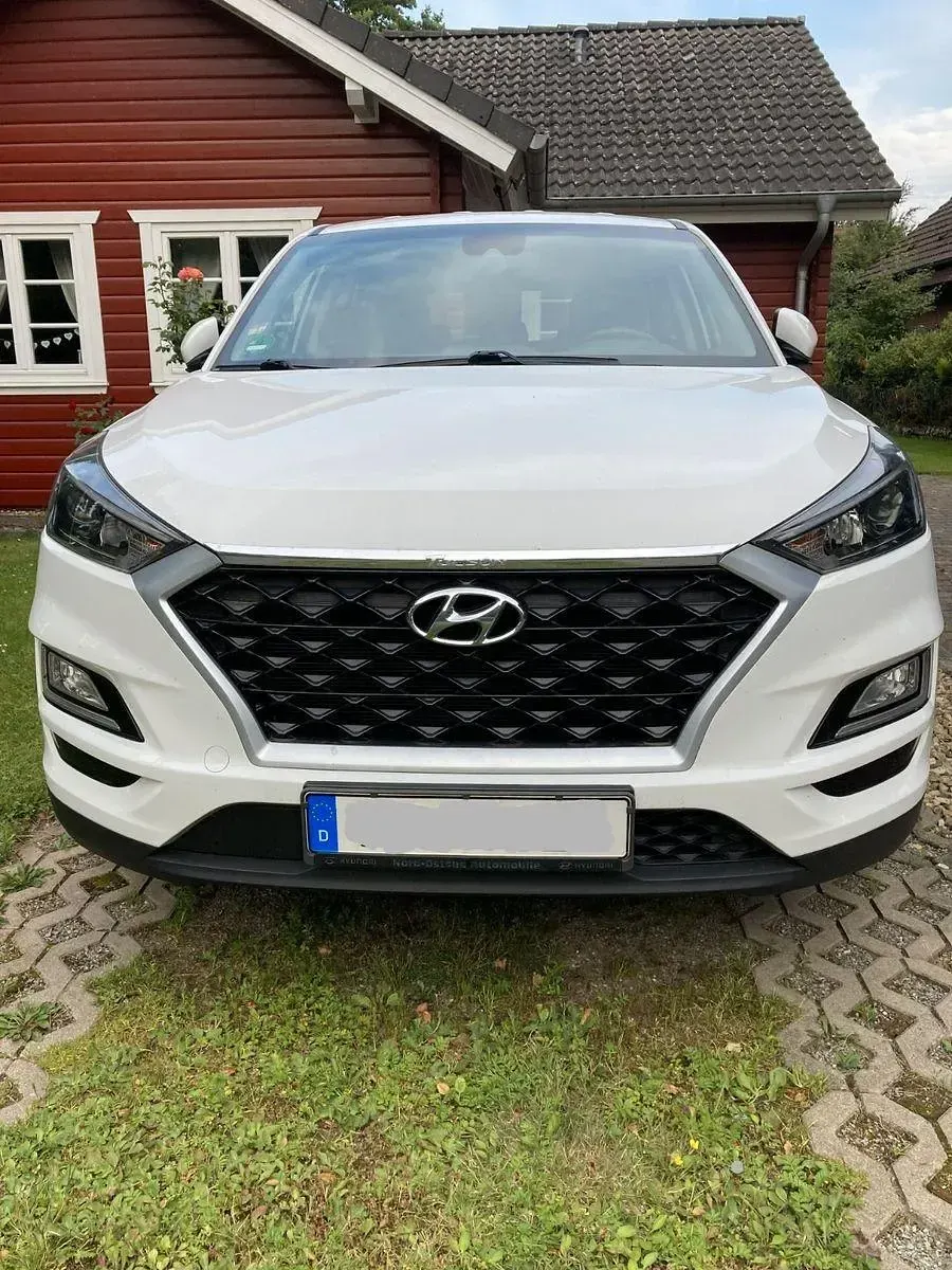 Gebraucht Hyundai Tucson Trend 132 PS (97 kW) 2019 Weiß SUV