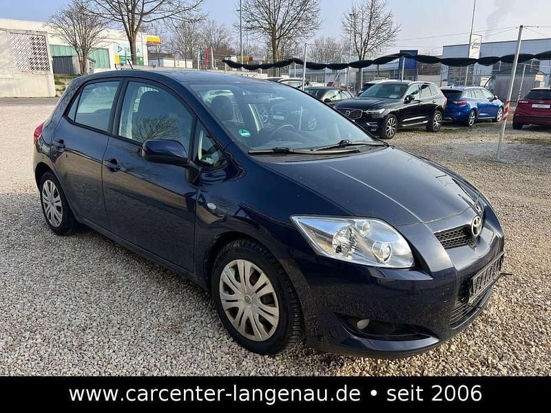 Gebraucht Toyota Auris Sol 132 PS (97 kW) 2009 Blau Kleinwagen