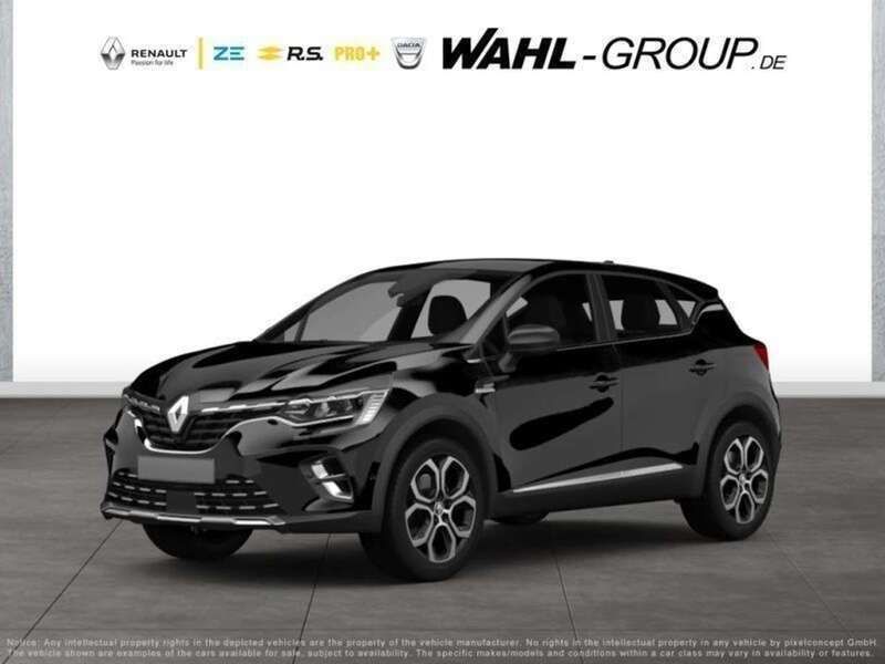 Ironblau metallic, black pear Gebraucht 2022 Renault Captur R.S. SUV | 28.990 € - Bild 1/4
