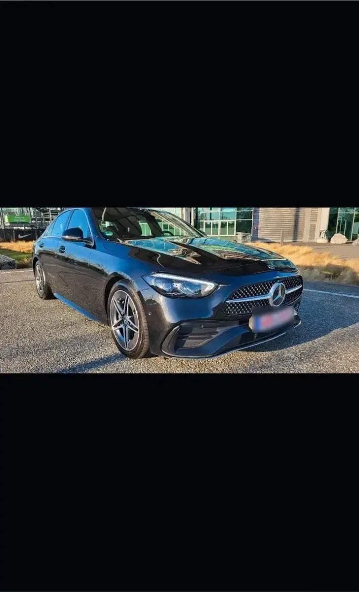 Gebraucht Mercedes C180 AMG line 170 PS (125 kW) 2022 Schwarz Limousine