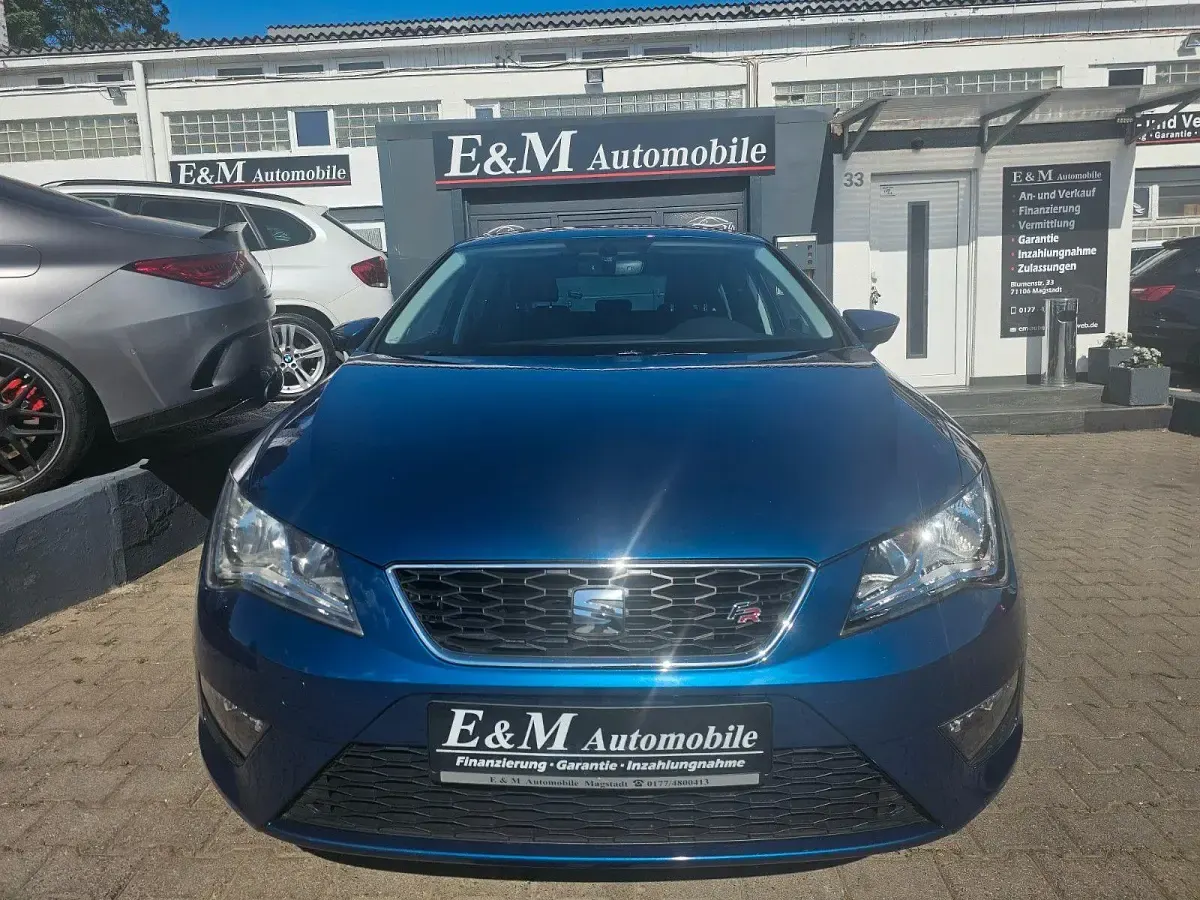 Gebraucht Seat Leon FR 125 PS (91 kW) 2018 Blau Limousine
