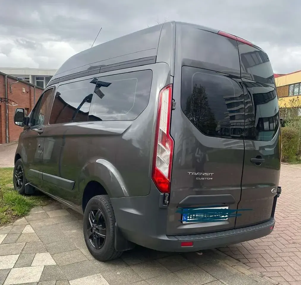Usado Ford Transit Custom Basis 125 HP (91 kW) 2015 Cinzento Pickup