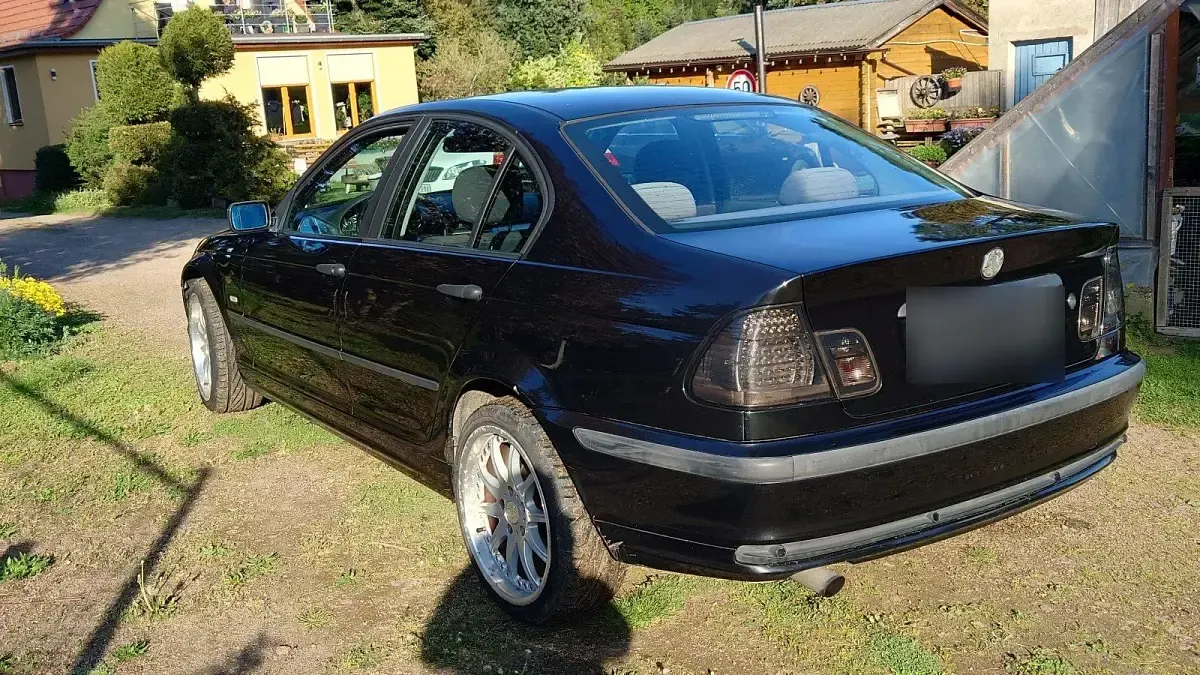 Usata BMW 316 105 CV (77 kW) 2000 Nero Berlina