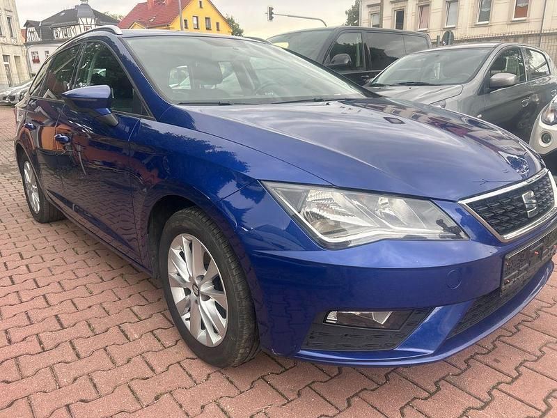 Gebraucht Seat Leon ST Style 110 PS (80 kW) 2018 Blau Kombi