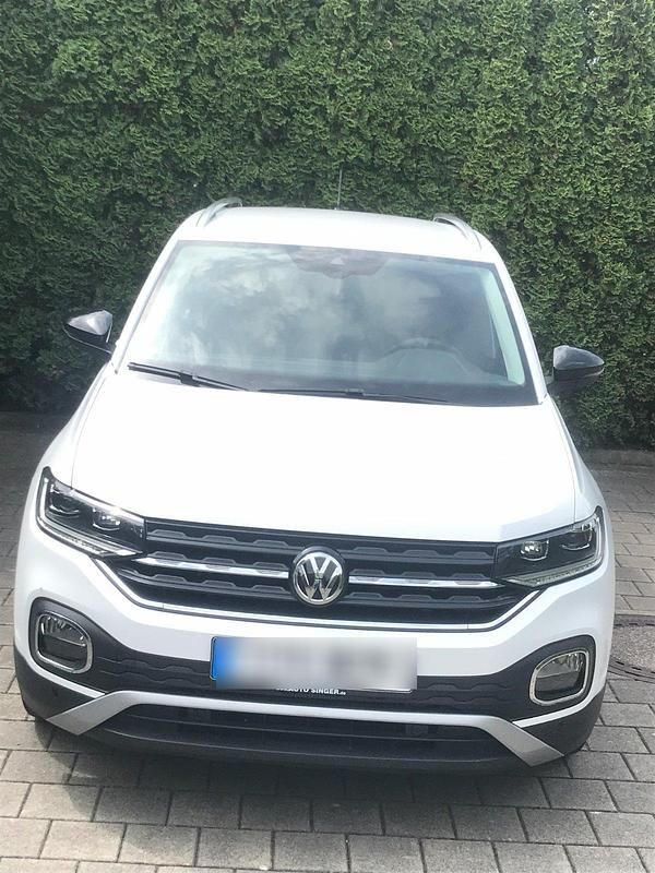 Weiß Gebraucht 2019 VW T-Cross Style SUV | 17.699 € (Fairer Preis) - Bild 1/4