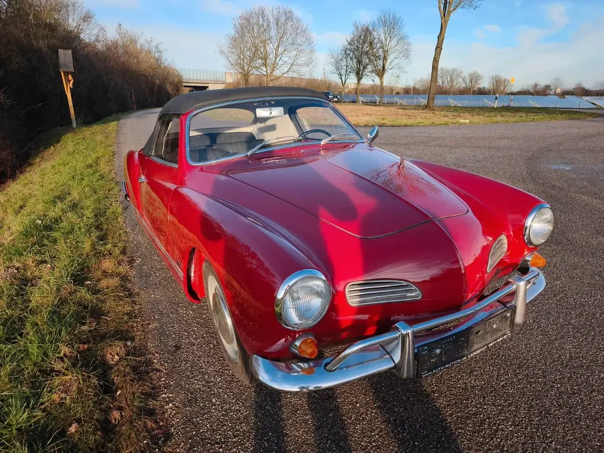 Usata VW Karmann Ghia Karmann 44 CV (32 kW) 1967 Rosso Coupé