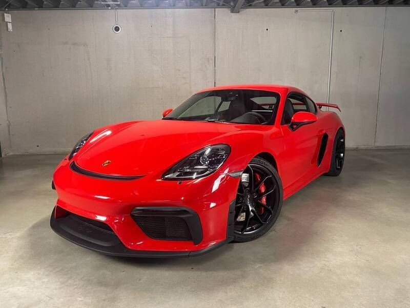 Indischrot Gebraucht 2019 Porsche 718 Cayman GT4 | 95.900 € (Fairer Preis) - Bild 1/4