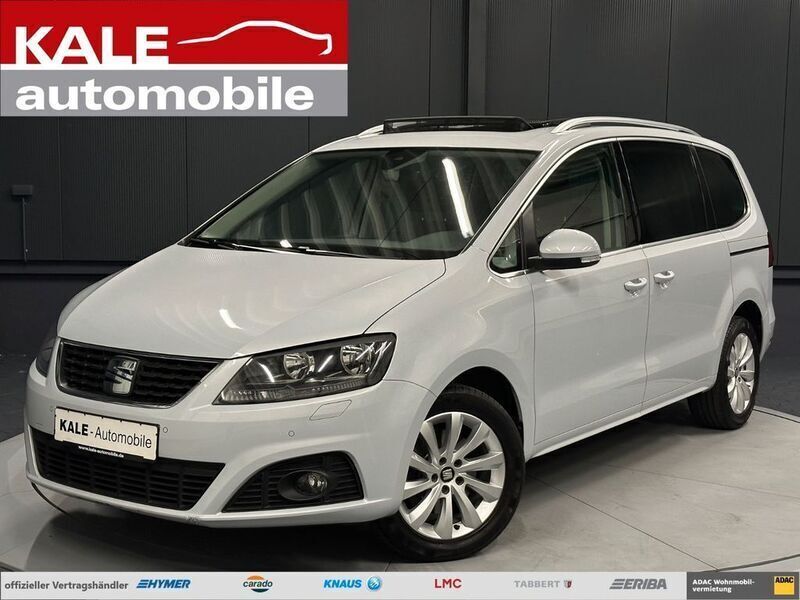 Silber metallic (white silver metallic) Gebraucht 2019 Seat Alhambra Style Van / Kleinbus | 23.891 € (Guter Preis) - Bild 1/4