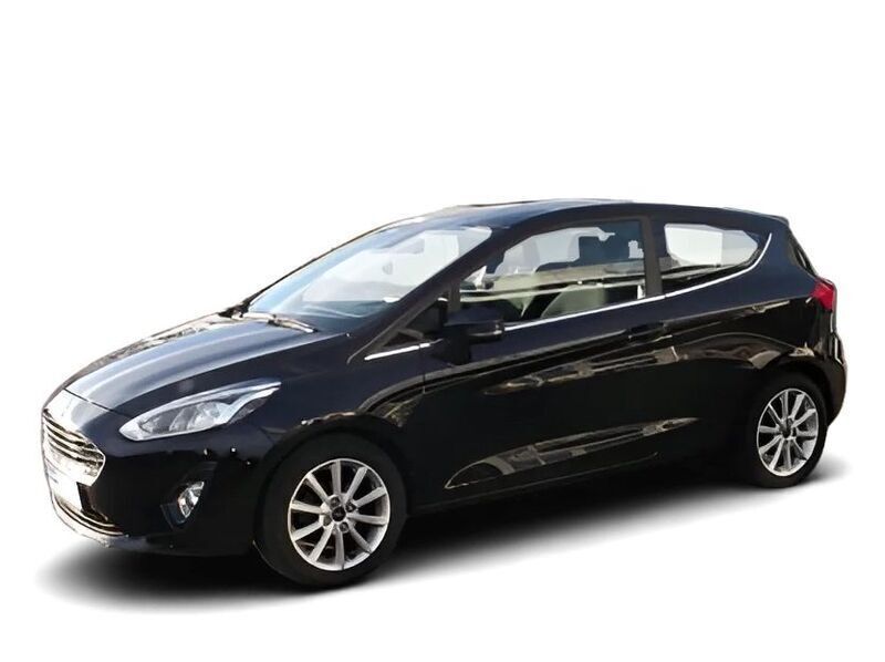 Schwarz Gebraucht 2019 Ford Fiesta Titanium Kleinwagen | 16.480 € (Teuer) - Bild 1/4
