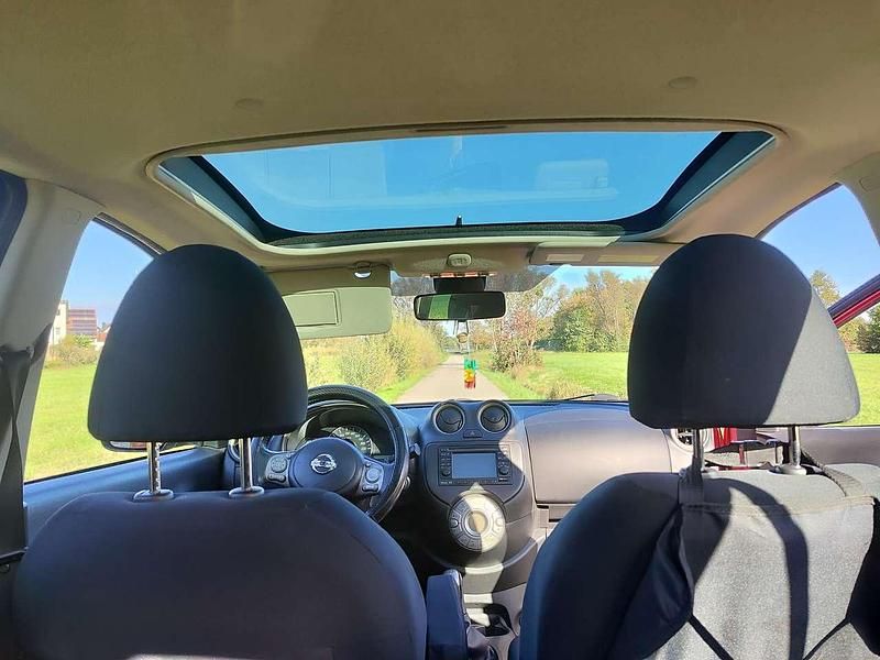 Gebraucht Nissan Micra Acenta 88 PS (64 kW) 2011 Rot Kleinwagen