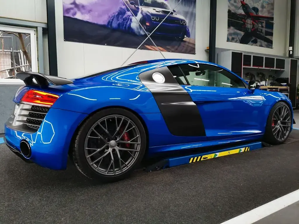 Gebraucht Audi R8 Coupé Sport 570 PS (419 kW) 2015 Blau Coupé